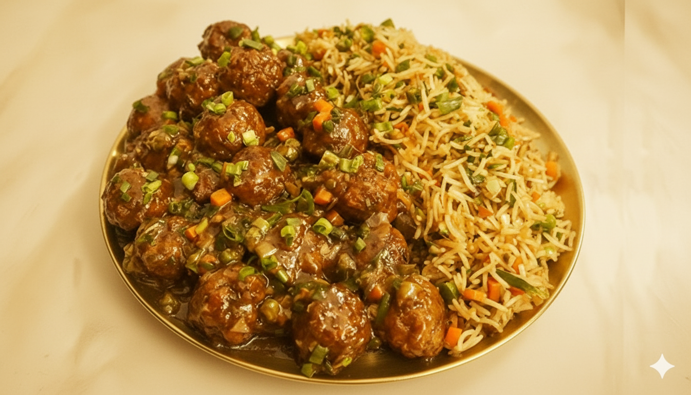 Manchurian Fried Rice Combo